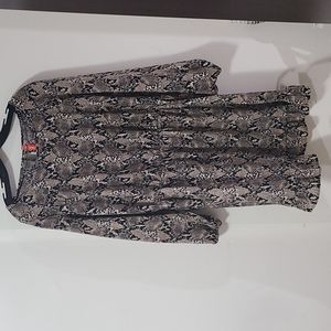 Snake Print Dress • Size 1 • Plus Size